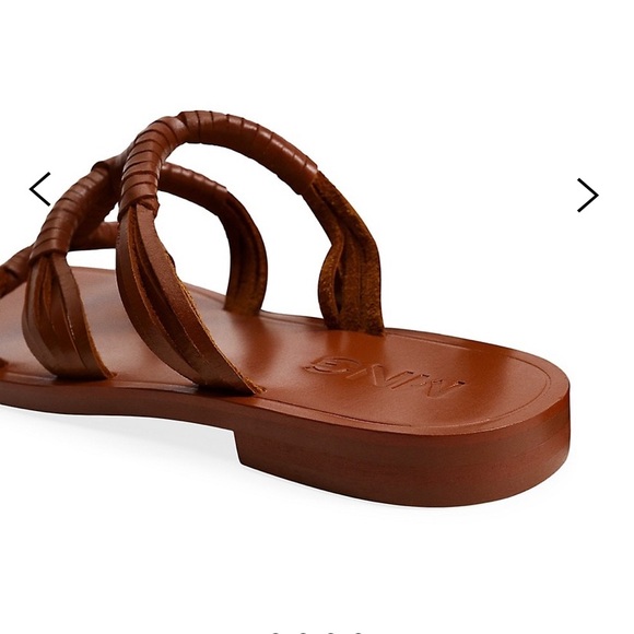 🌿 MNG Tan Leather Sandals - Picture 4 of 4